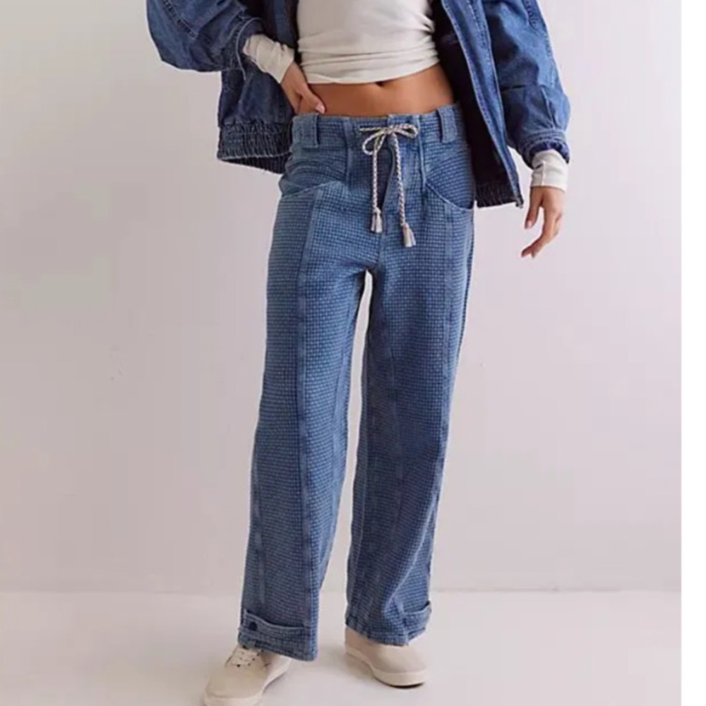 We the free - Free People Washed Away Pull On Jeans Blue size XS